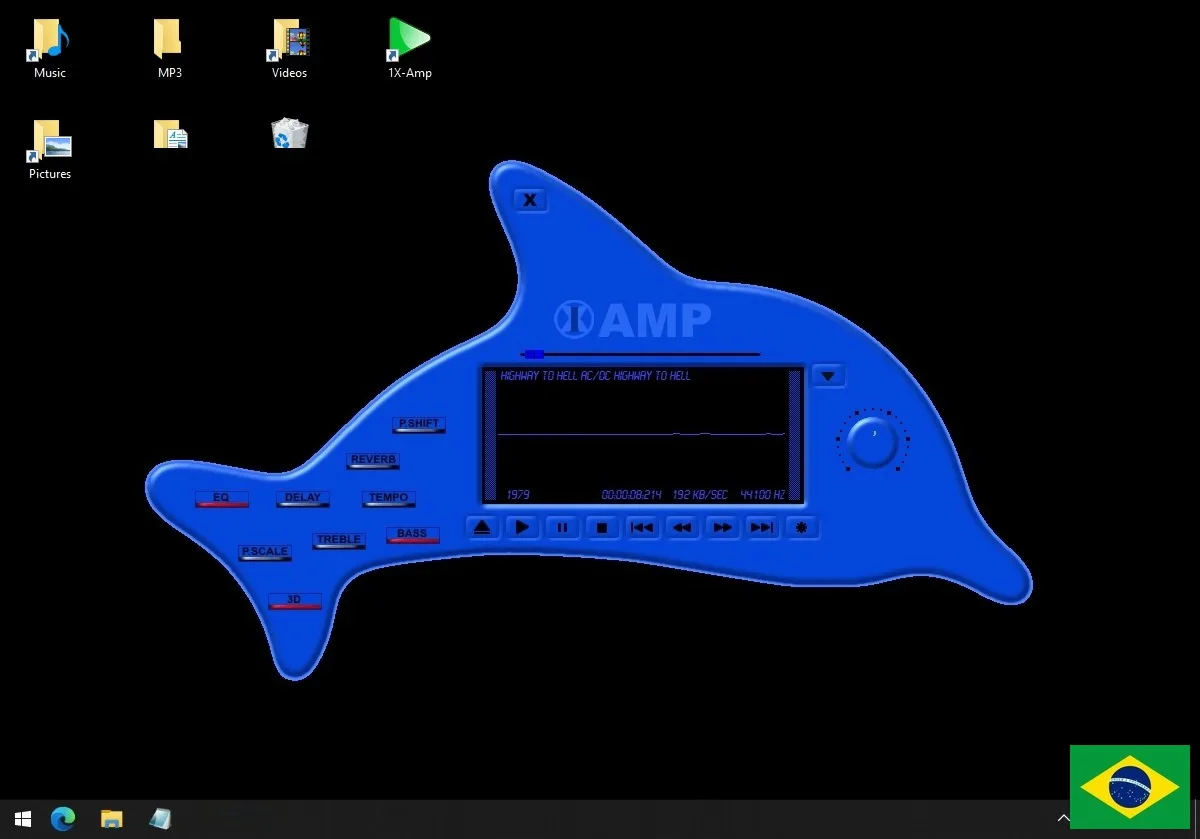 Dolphin programa de leitor de MP3