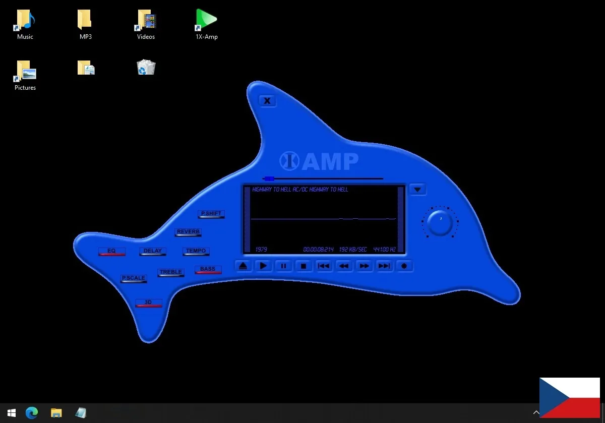 Delfín software pro přehrávání MP3