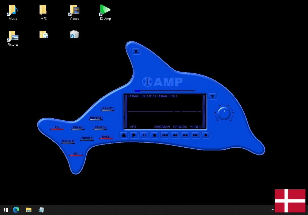 Dolphin MP3 afspiller software