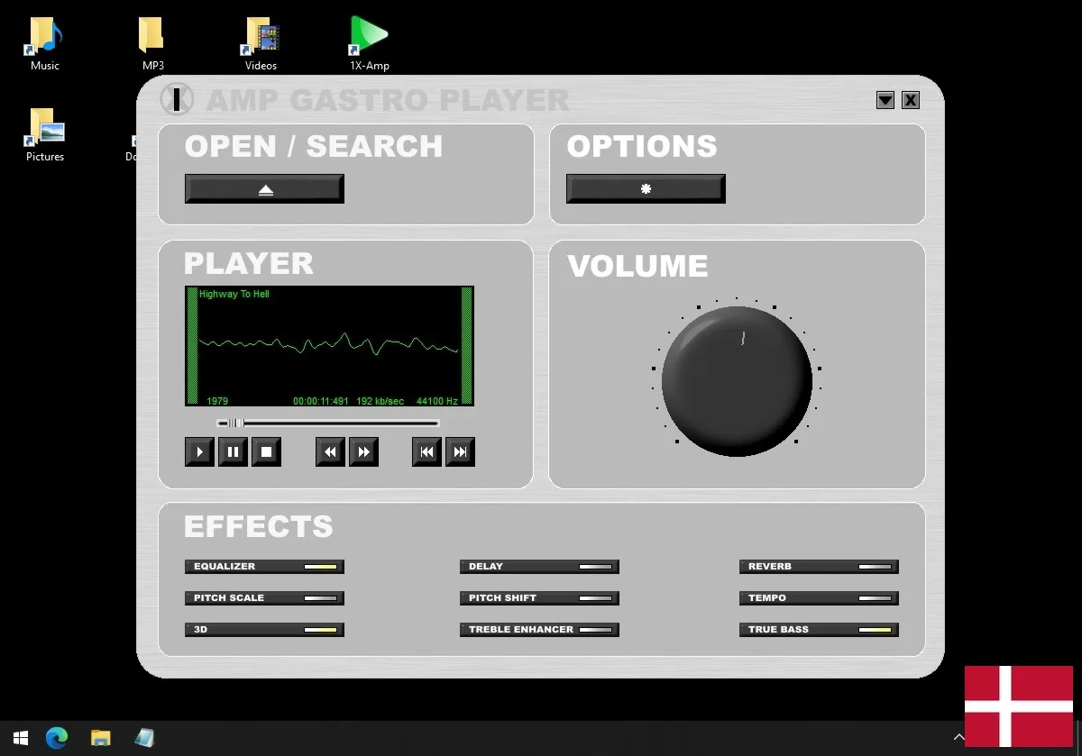 Gastronomi MP3 afspiller software