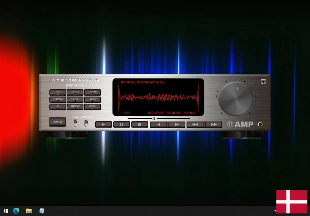 Lydafspiller software