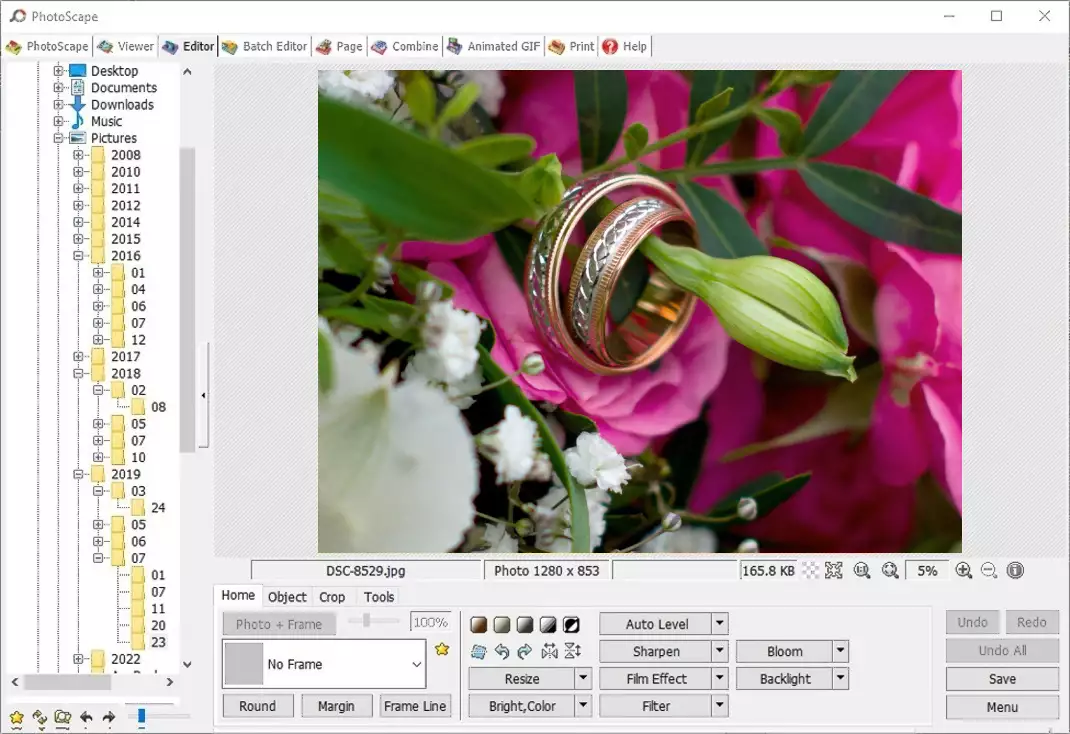 Bildbearbeitungsprogramm - PhotoScape X