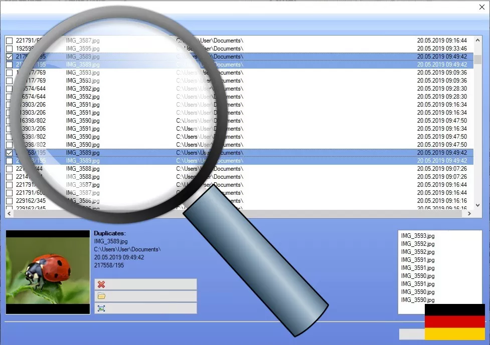 Duplikat-Fotofinder