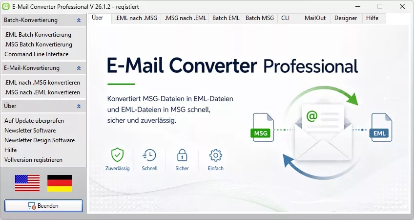 MSGtoEML Converter Professional
