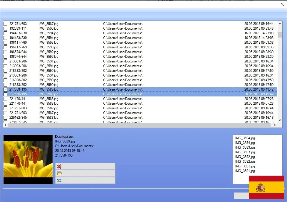 Encontrar fotos duplicadas