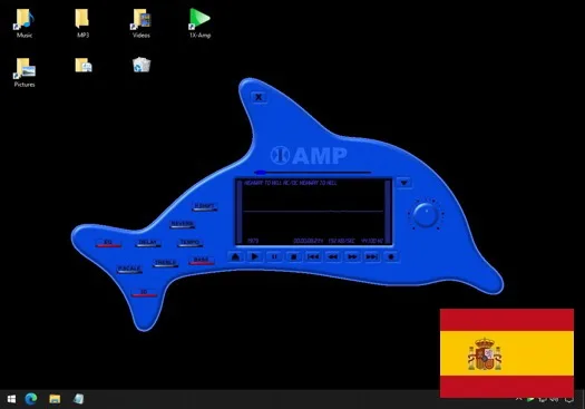 Delfín programa reproductor MP3
