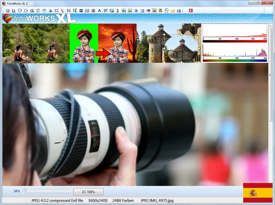 Programa de edición de fotos