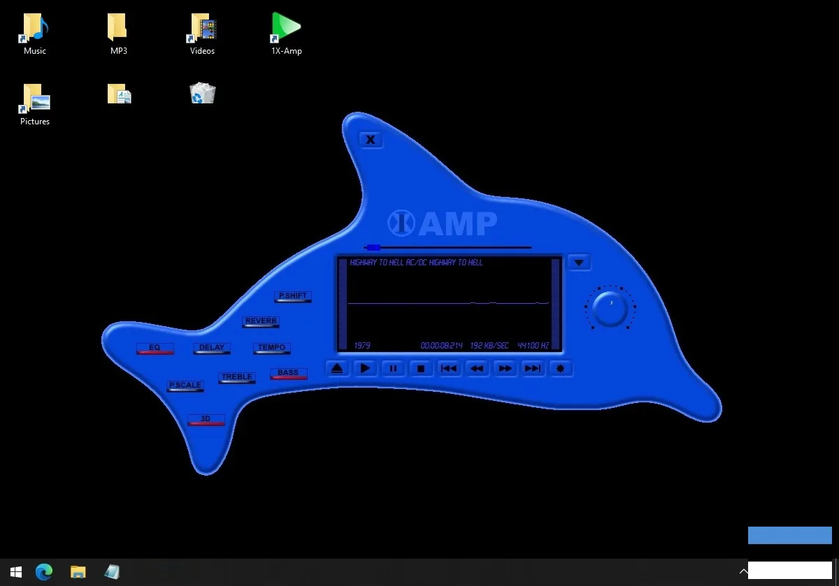Delfiin MP3 mängija tarkvara