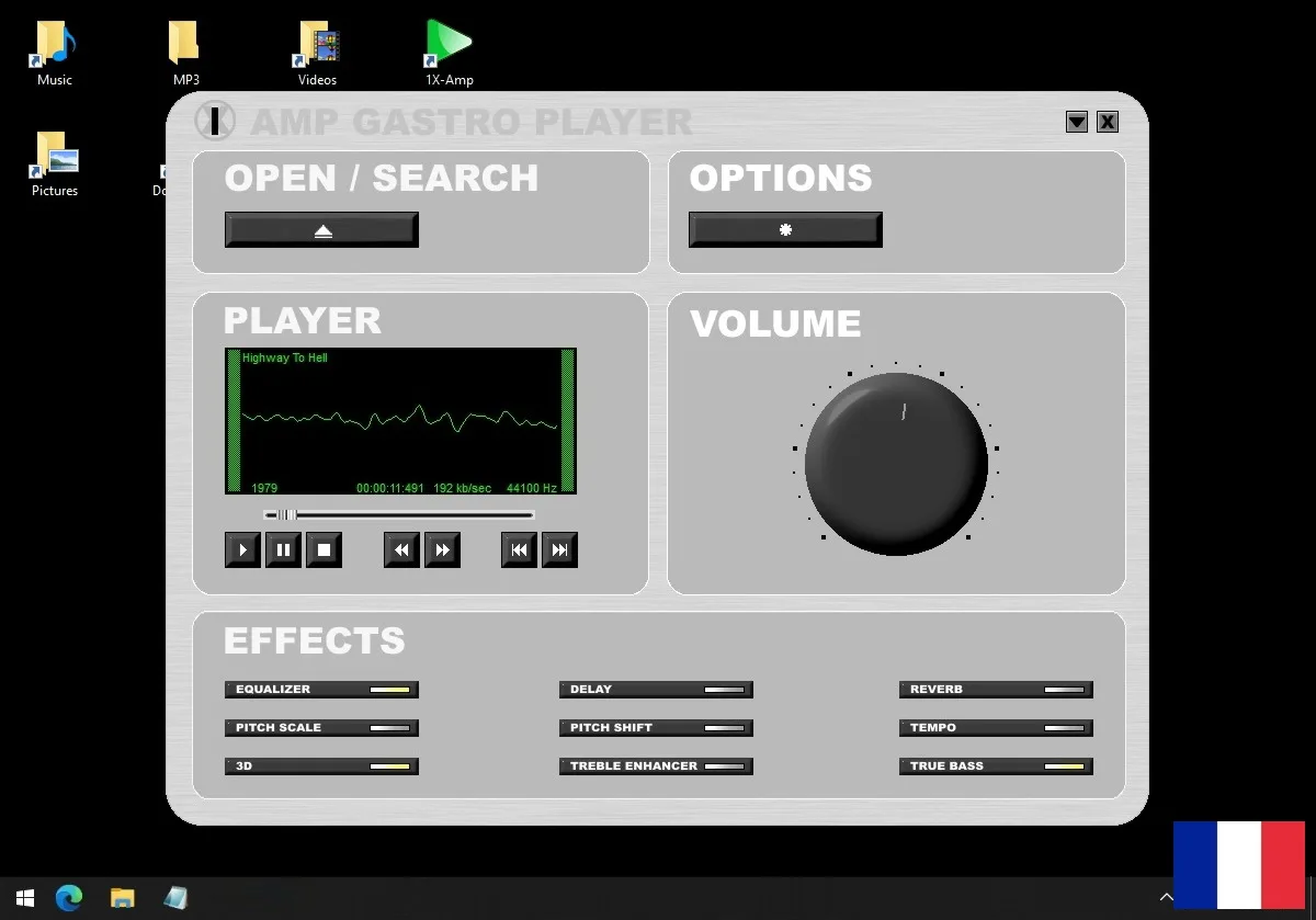 Gastronomie logiciel de lecture MP3