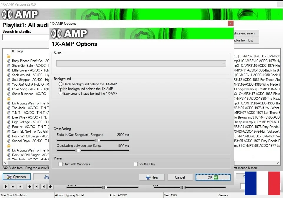 Lecteur audio Windows