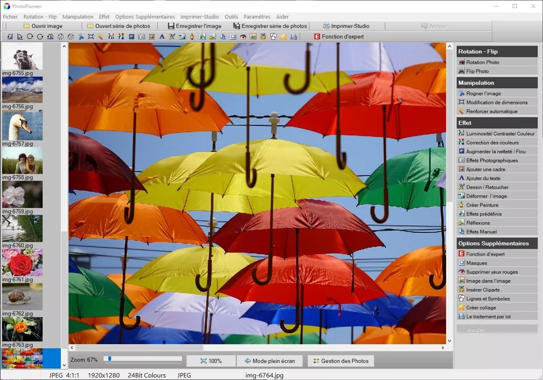 Logiciel de retouche photo téléchargé gratuit