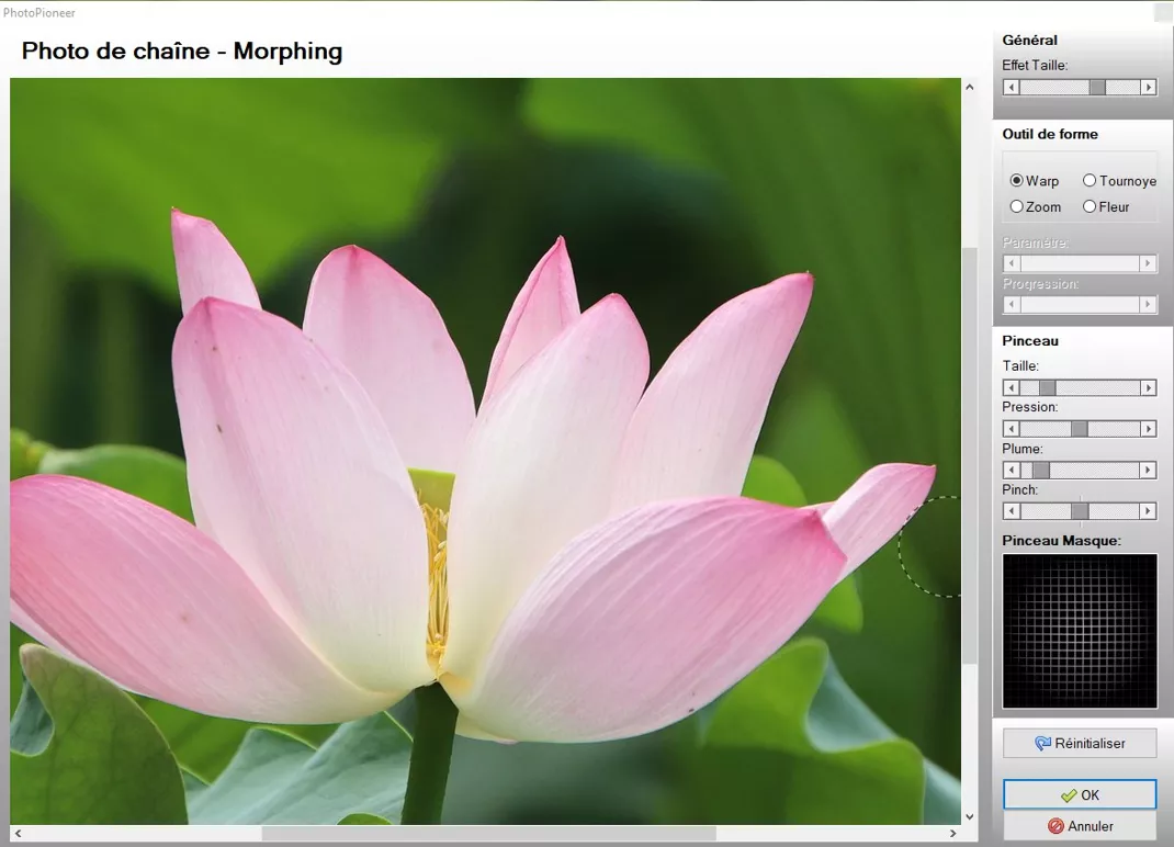 Programme de retouche photo simple