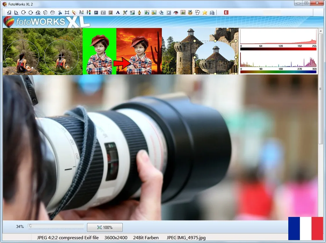 Logiciel de retouche photo