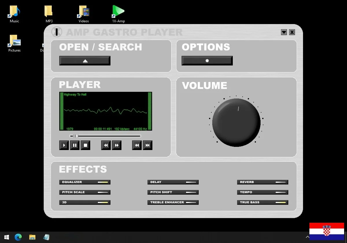 Gastronomski program za MP3 player