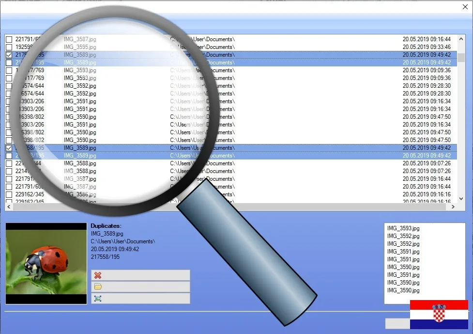 Čistač duplikata fotografija