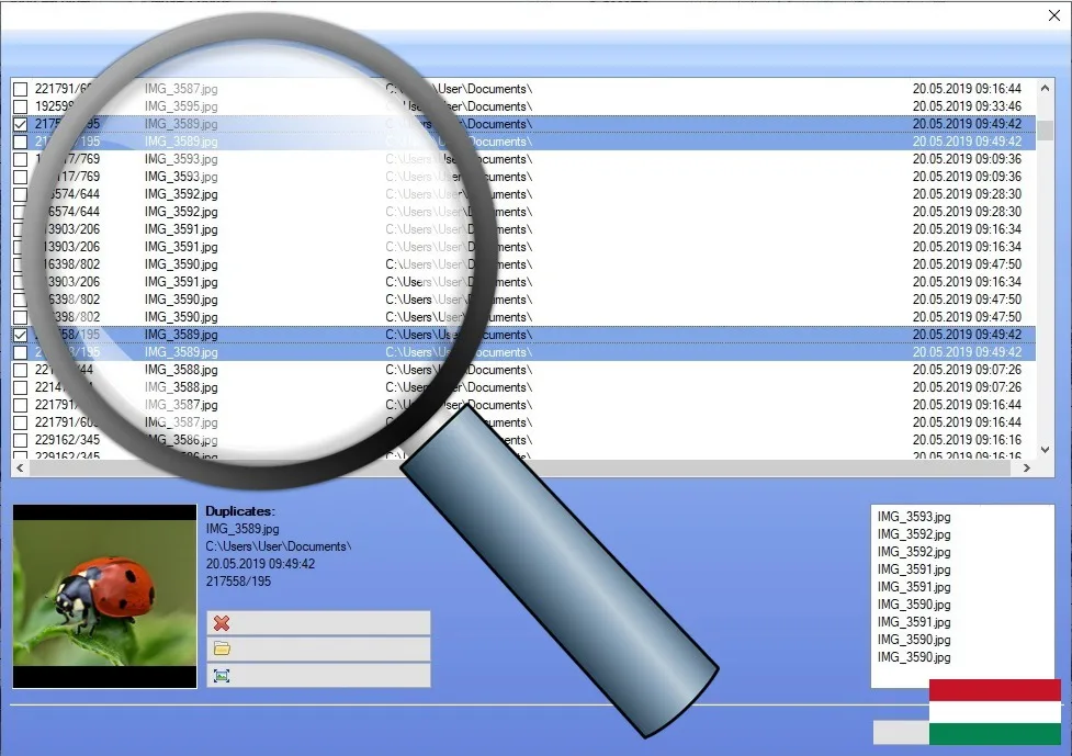 Duplikált fotókereső