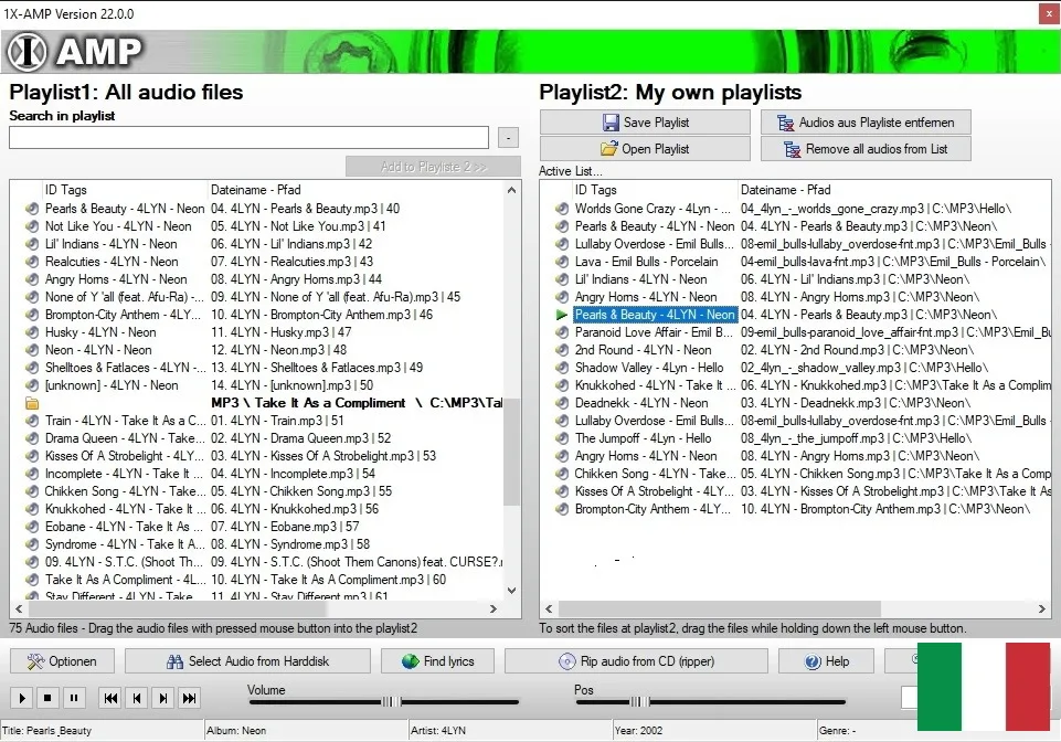 Lettore di musica Scarica
