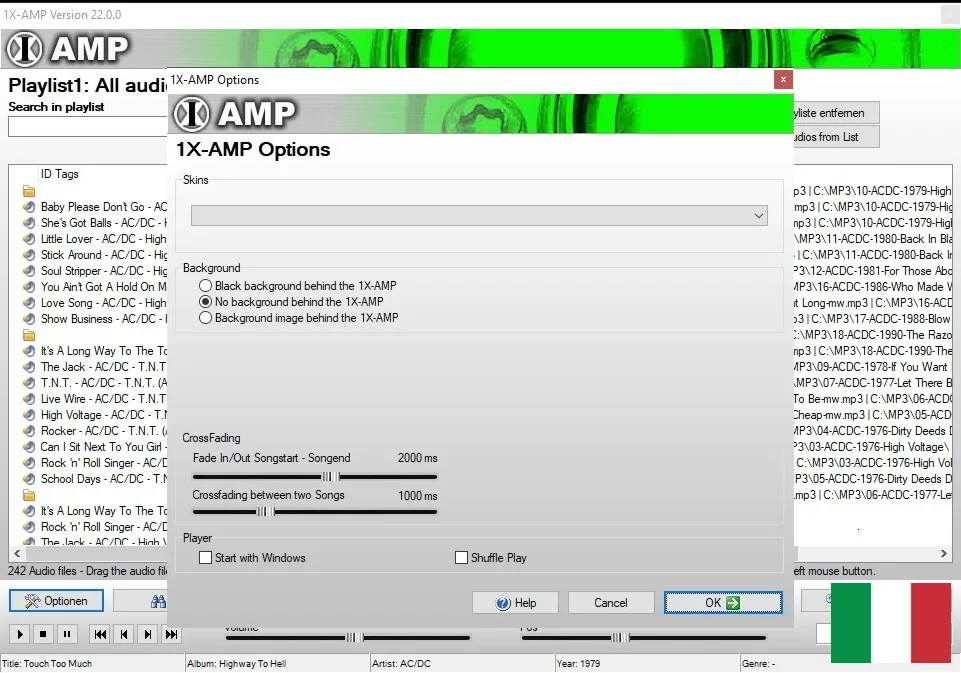 Windows lettore audio