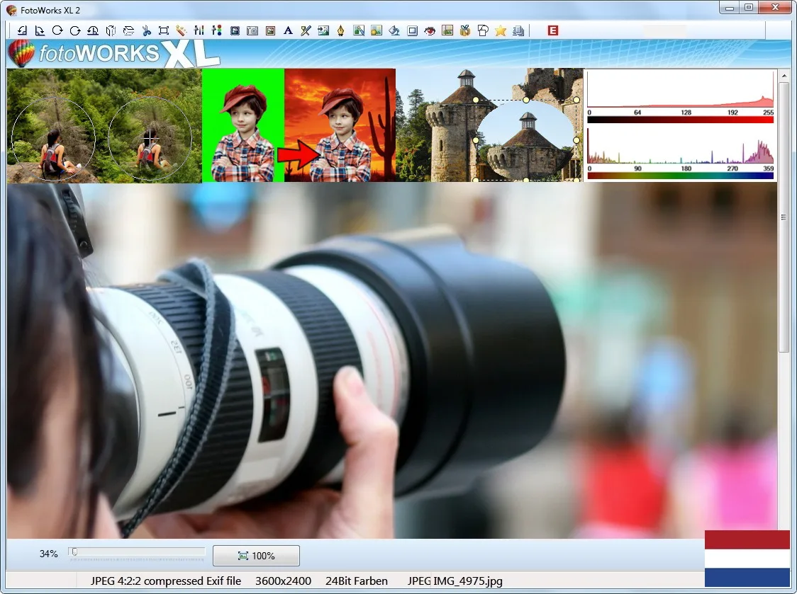 Fotobewerkingsprogramma