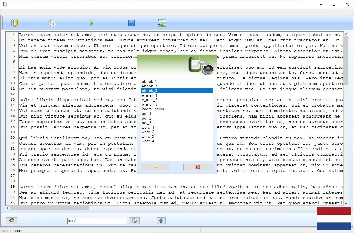 Tekst naar spraak software