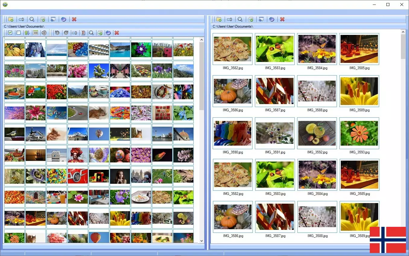 Slette dupliserte bilder