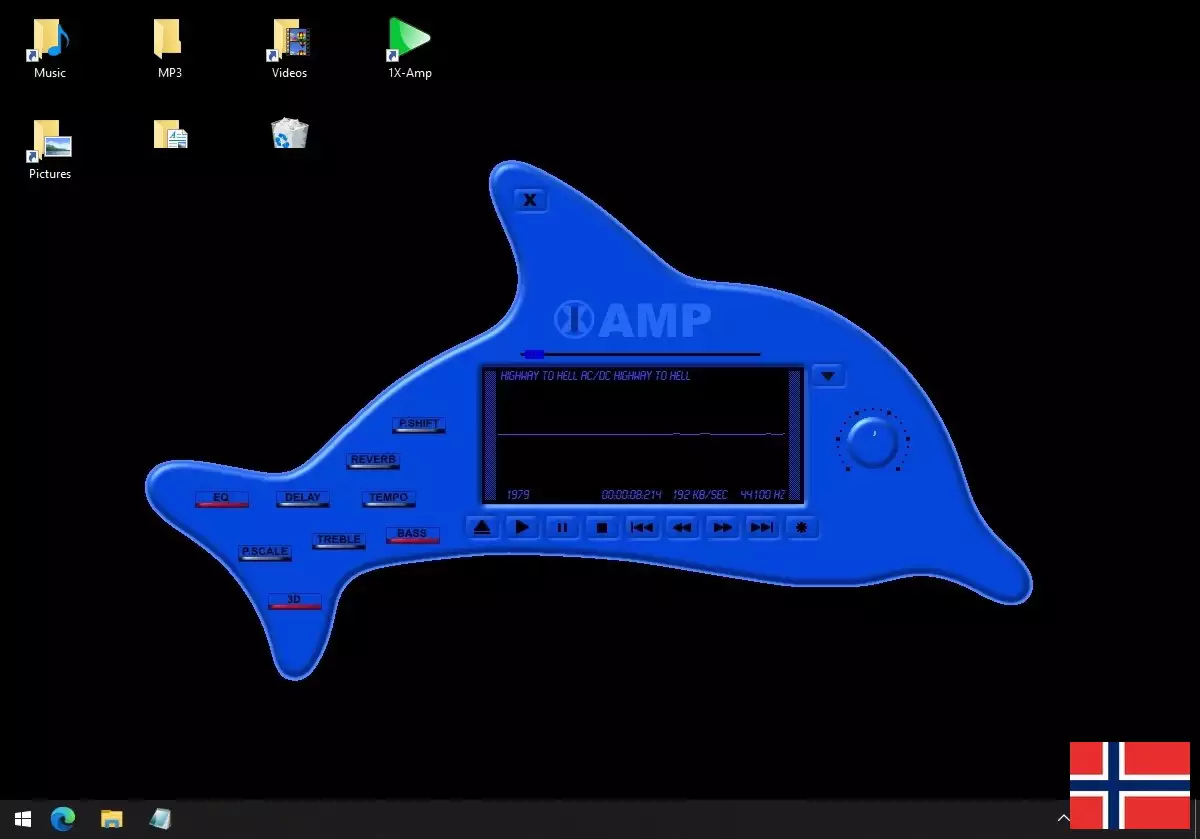 Delfin MP3 spiller programvare