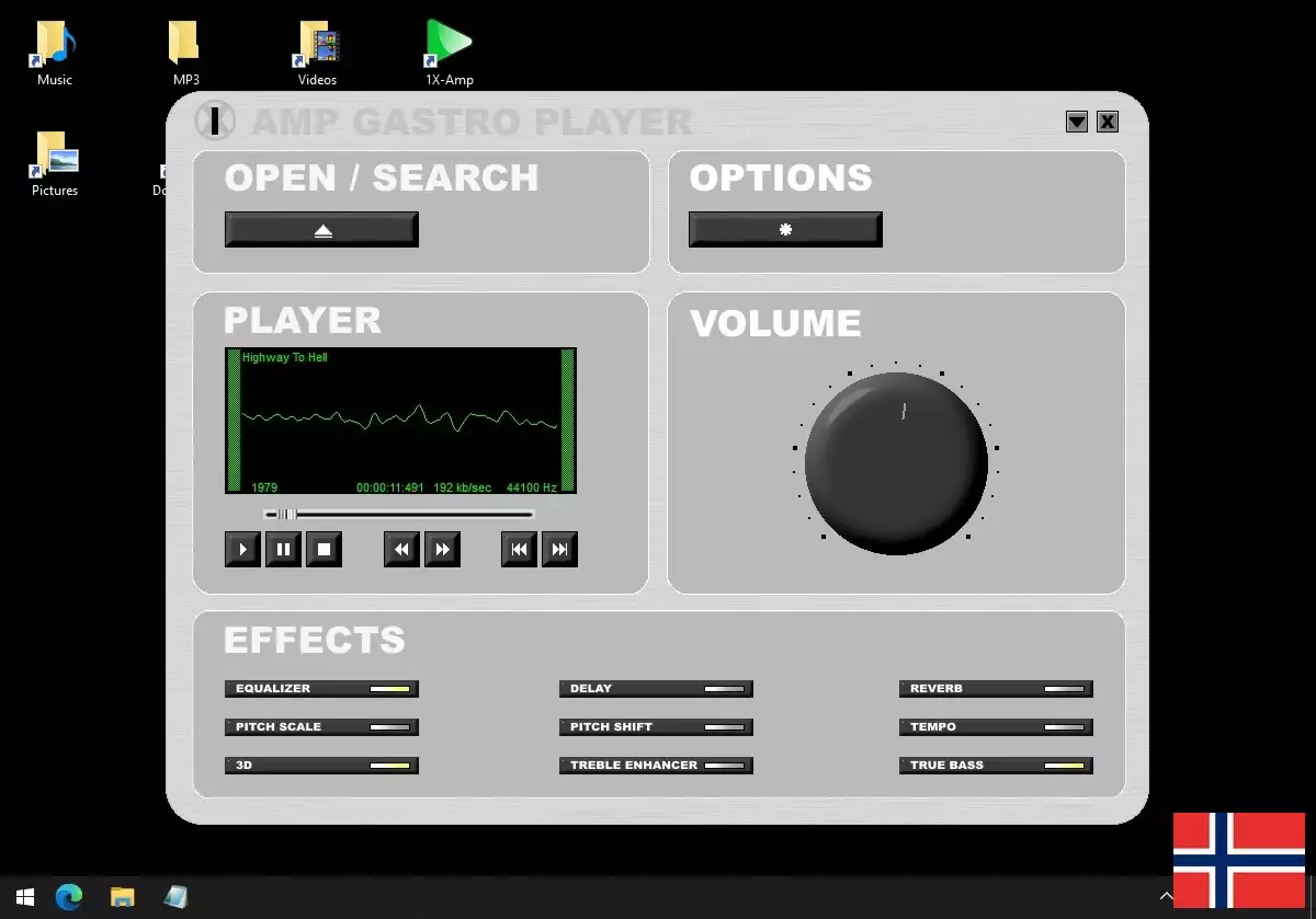 Gastronomi MP3 spiller programvare