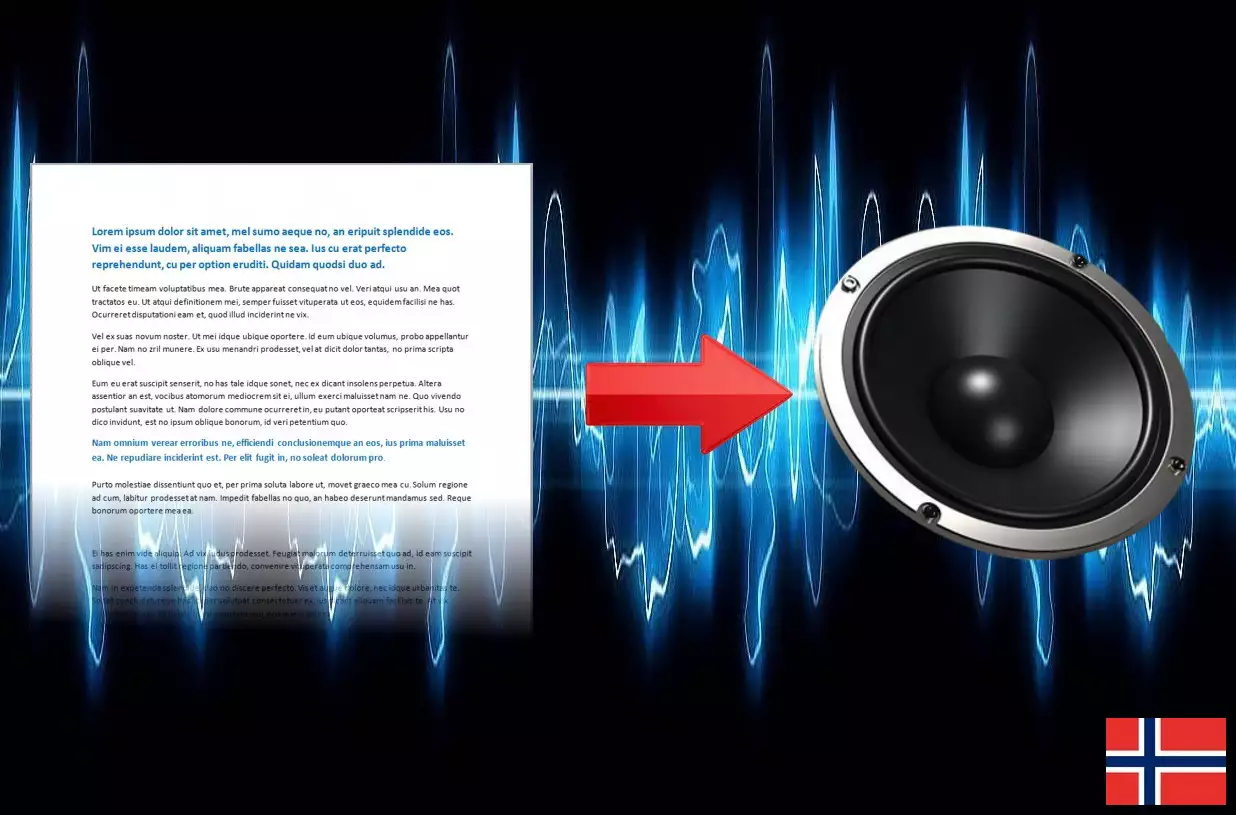 Tekst til tale programvare