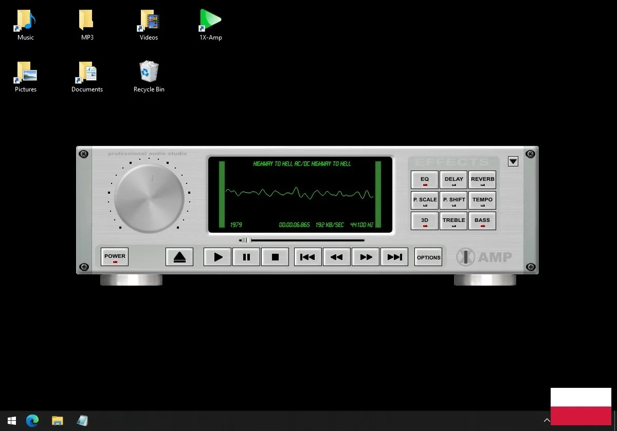 Odtwarzacz muzyki na PC