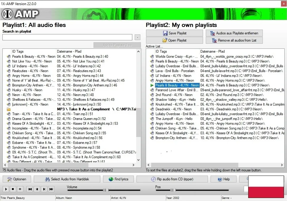 Odtwarzacz muzyki pobierz za darmo