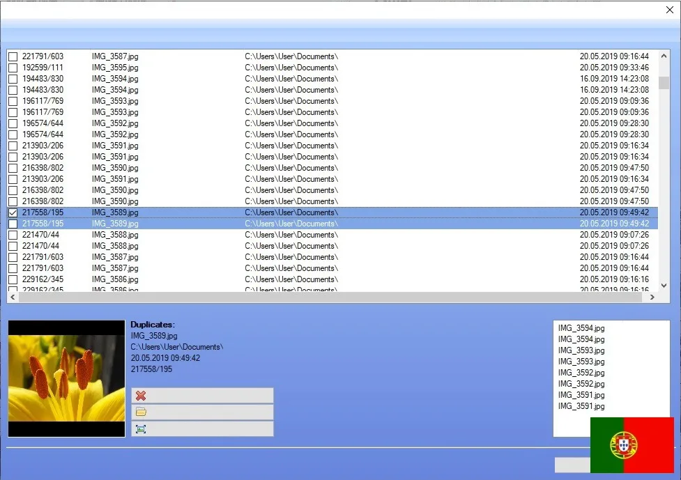 Encontrar fotos duplicadas