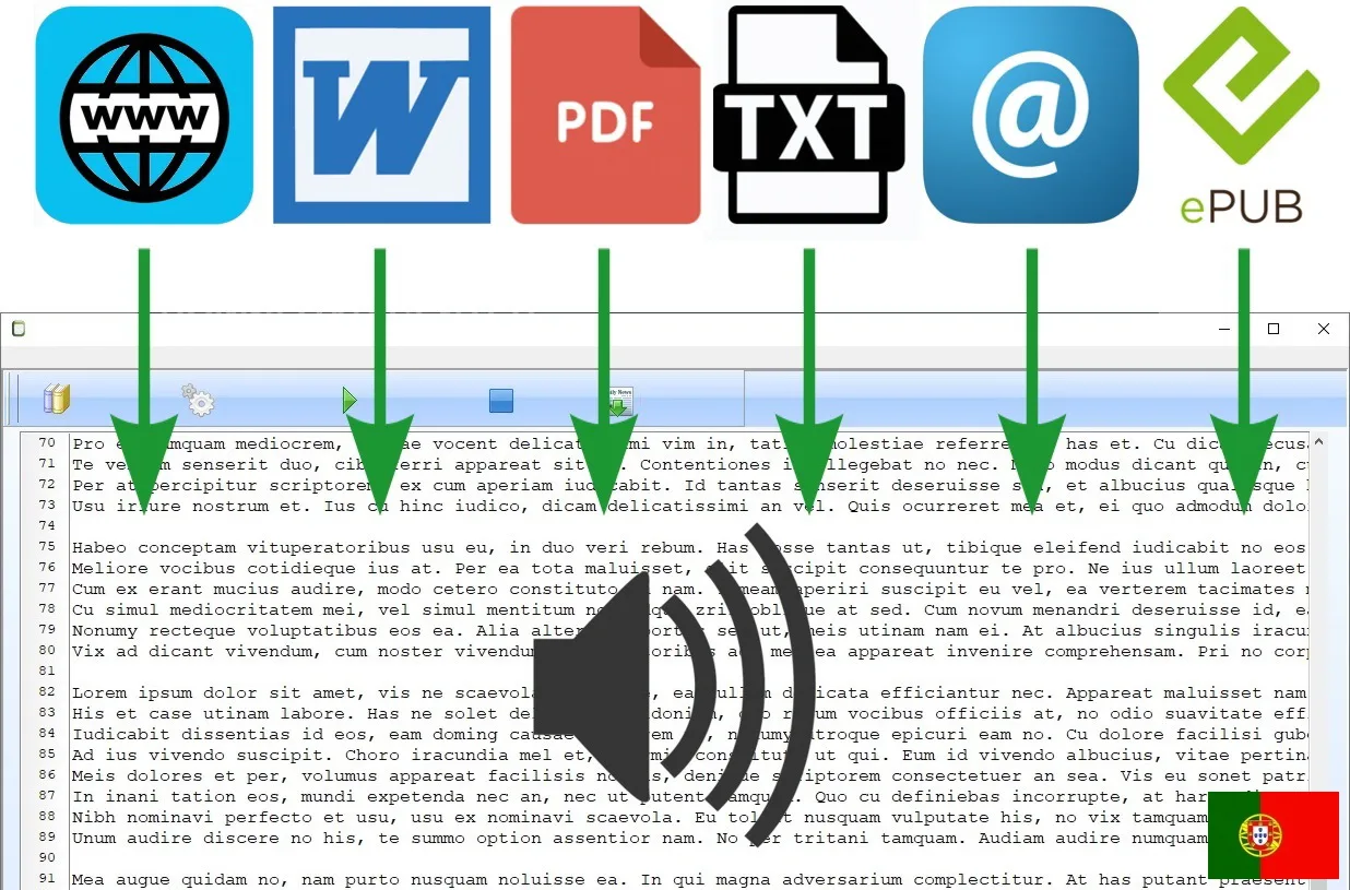 Converter texto em discurso