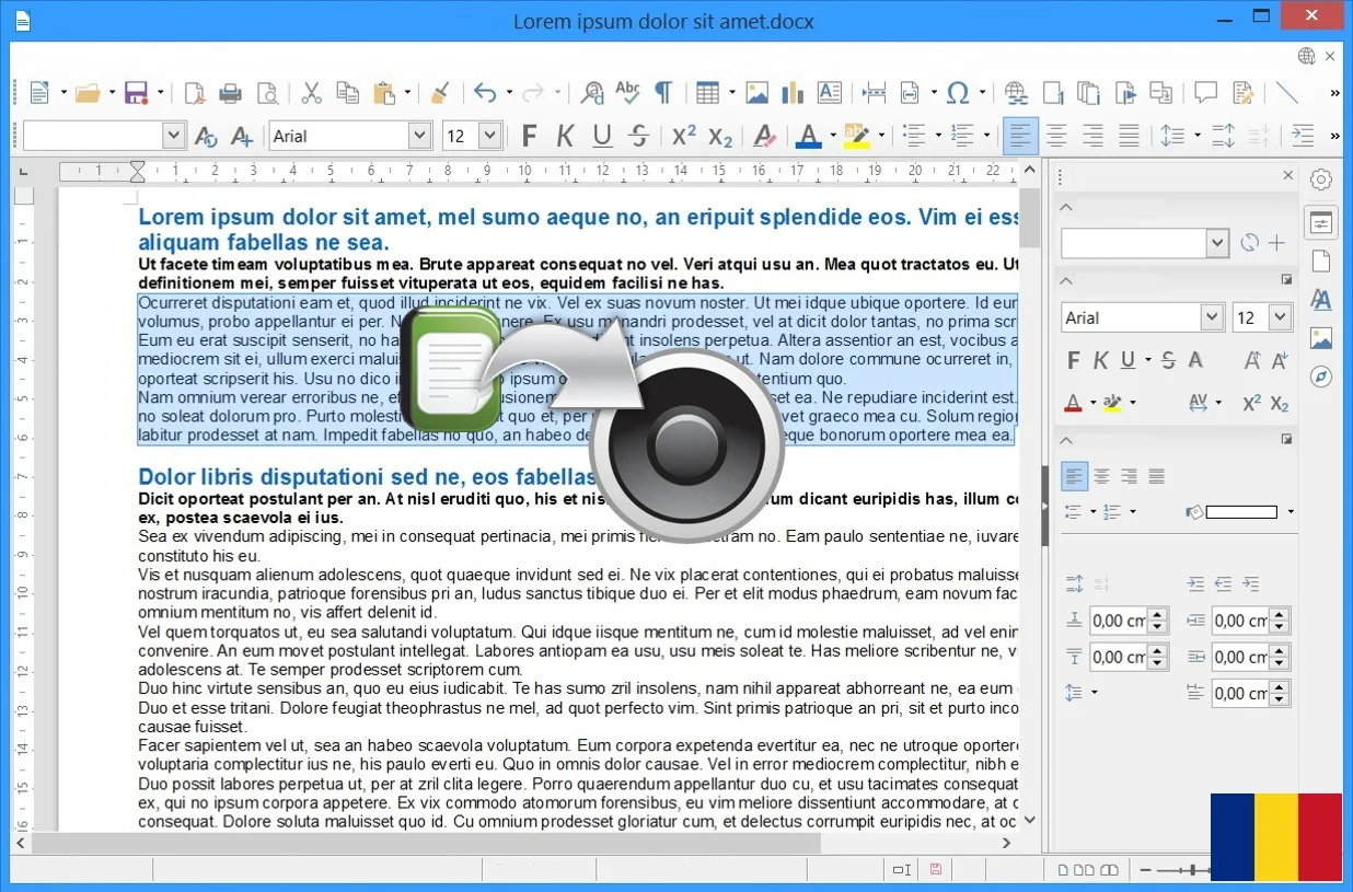 Să se citească textul cu voce tare
