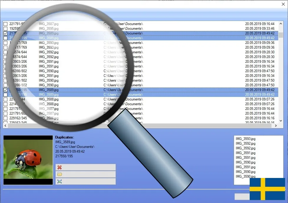 Duplicera photo finder