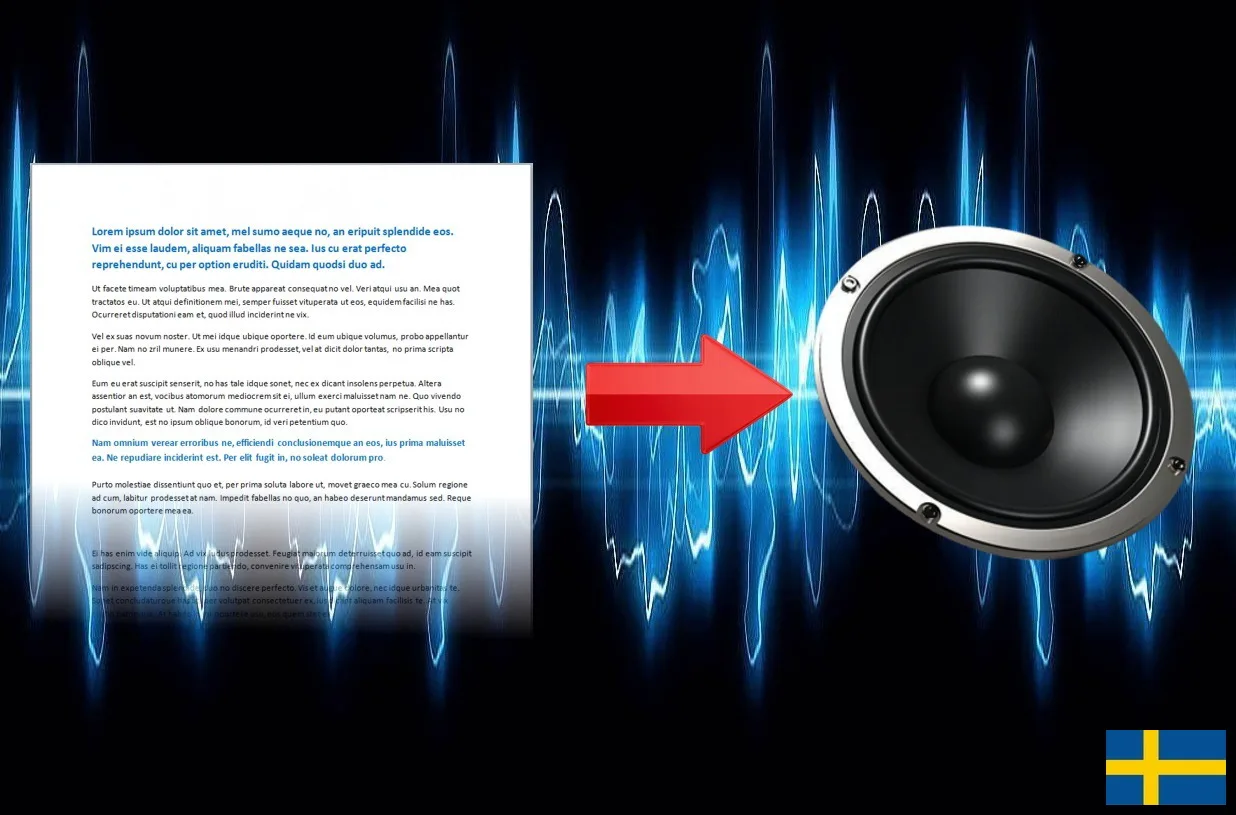 Läsare av text till tal