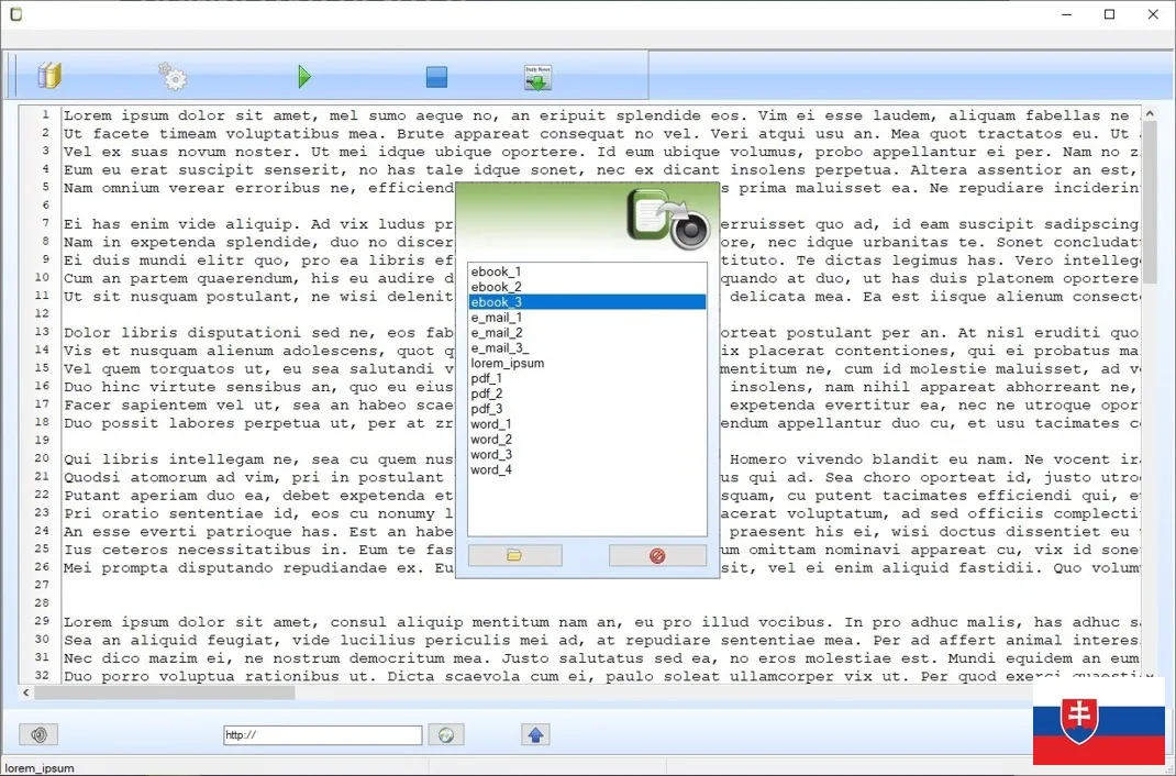 Softvér na prevod textu na reč