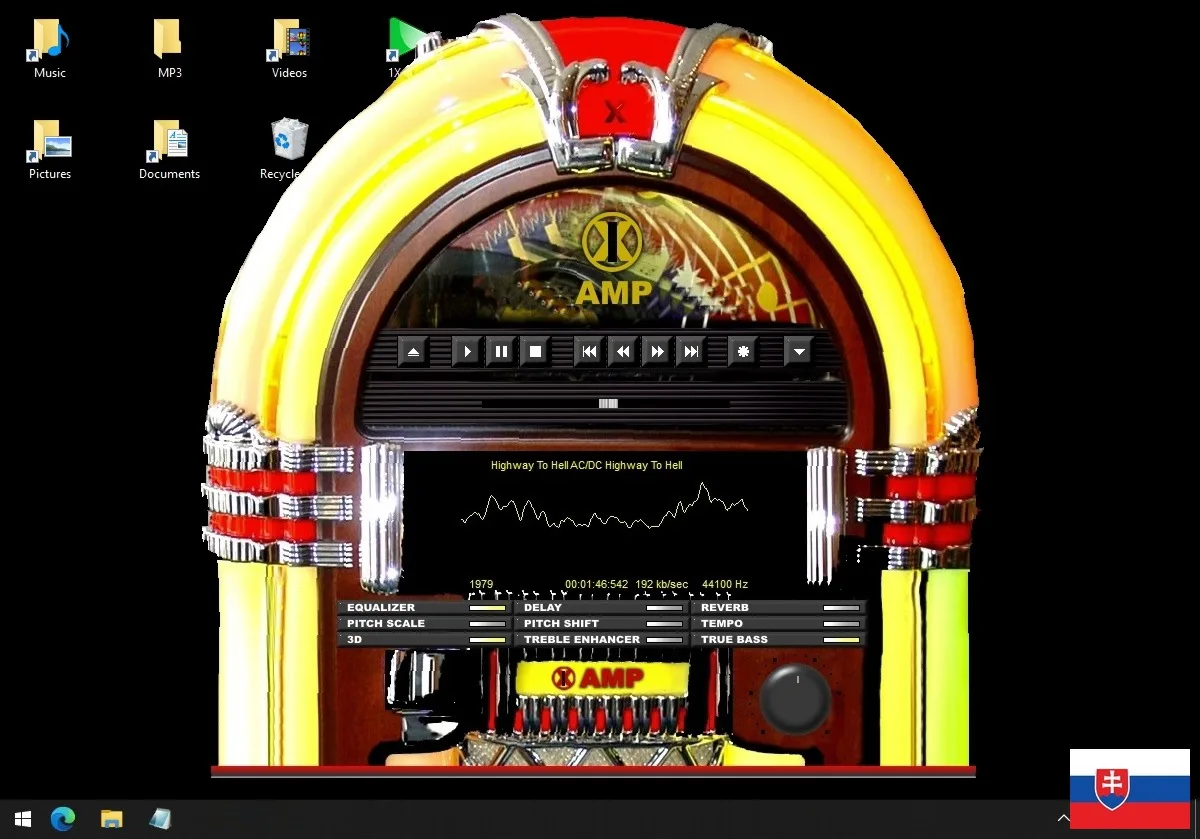 Jukebox prehrávač MP3