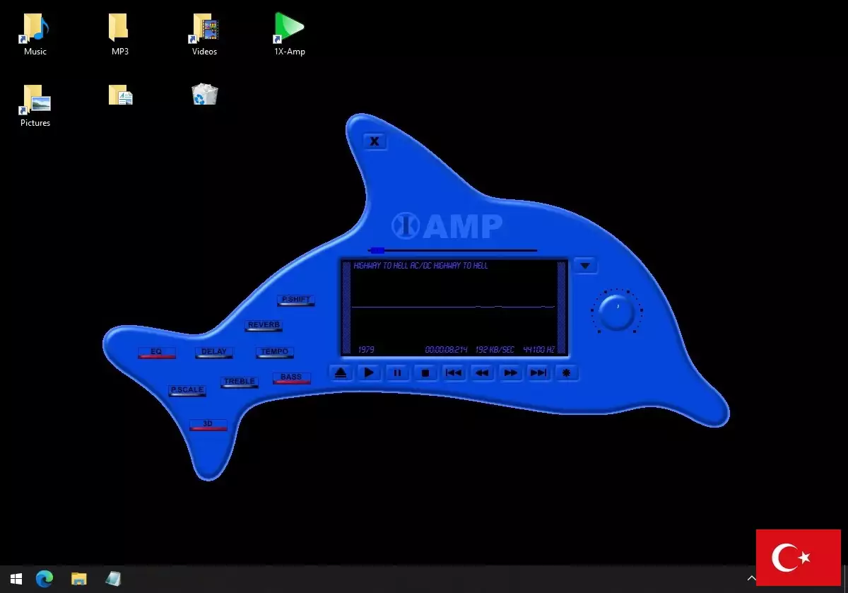 Dolphin Mp3 çalar yazılımı